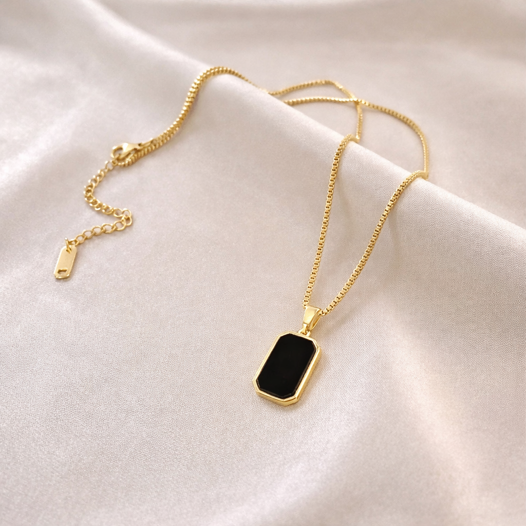Rectangular Pendant Necklace – Daily (N1202) – image 2