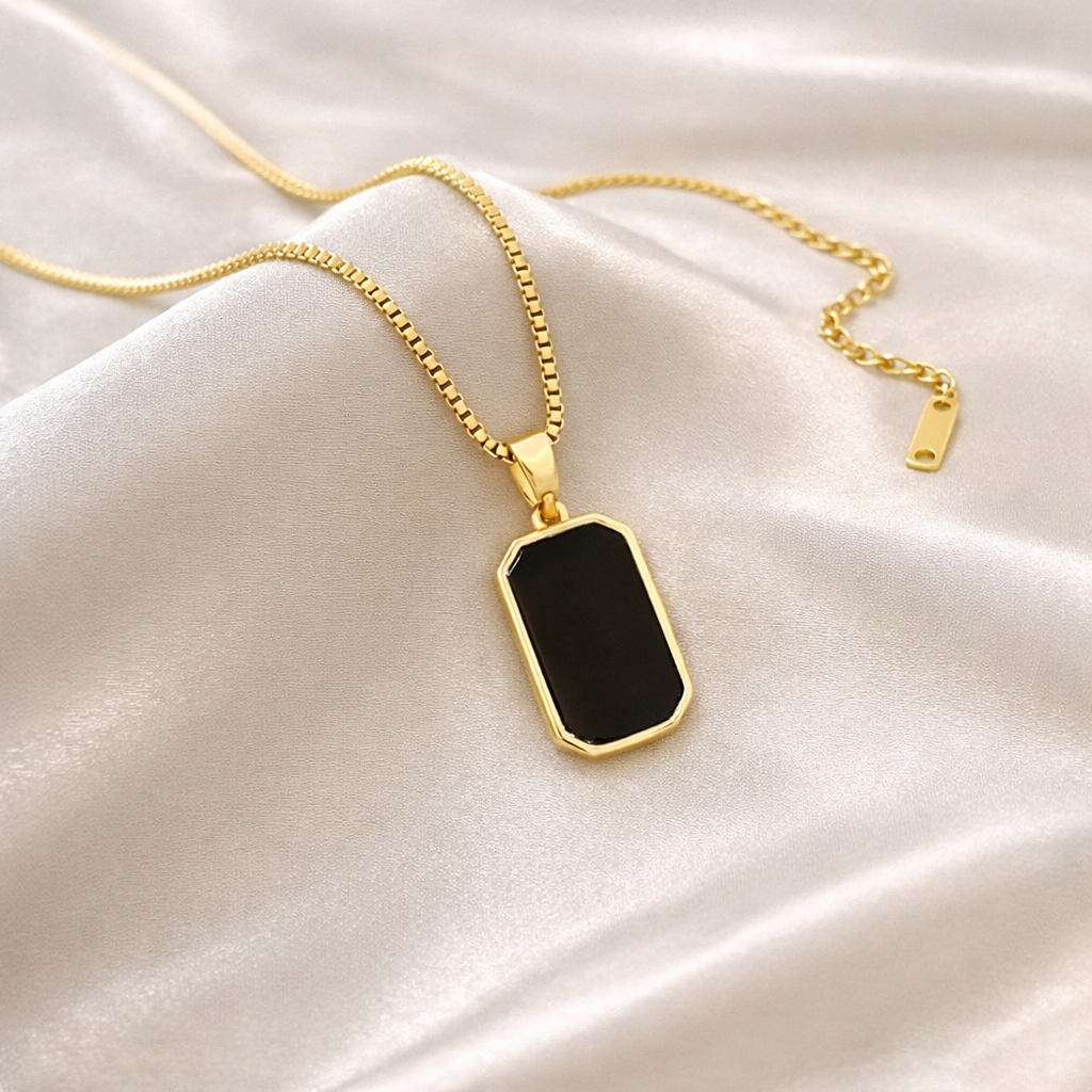 Rectangular Pendant Necklace – Daily (N1202) – image 4