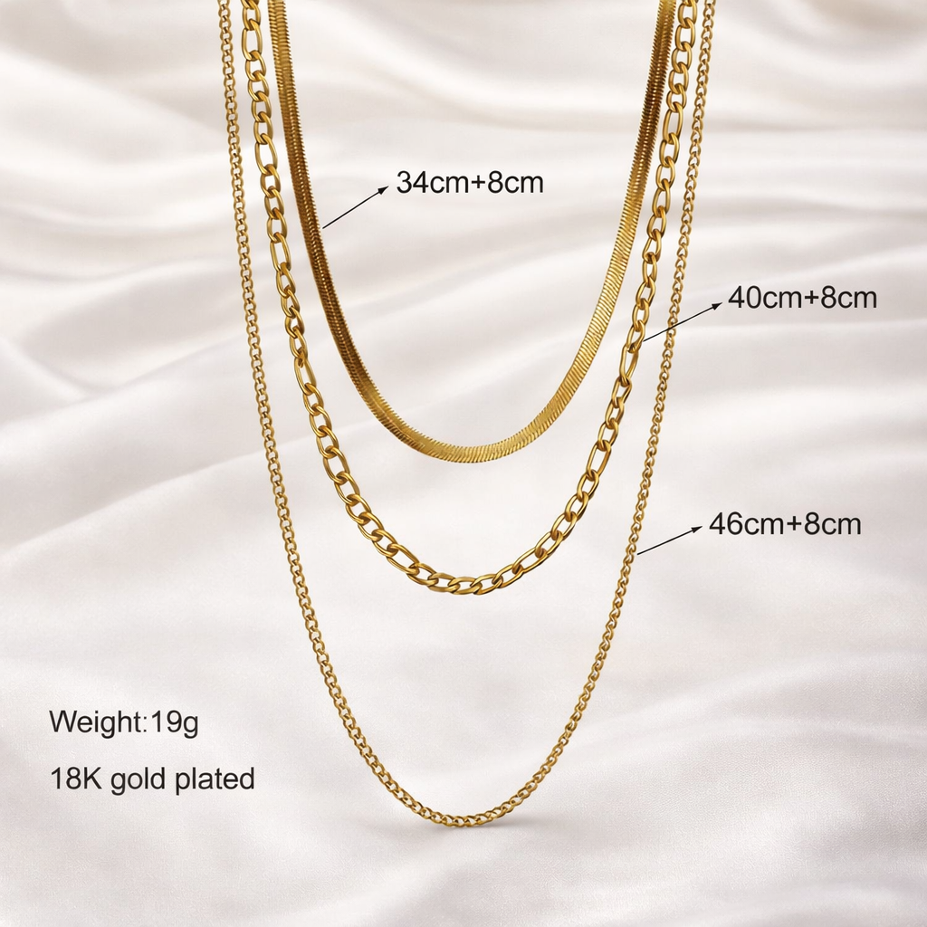 Chain Necklace – Daily (N1791) – image 3