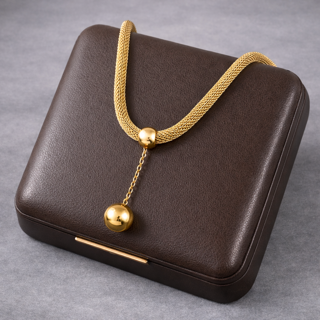 Water Drop Pendant Necklace – Daily (N316) – image 3